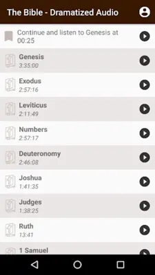 The Bible - Dramatized Audio android App screenshot 11