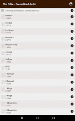 The Bible - Dramatized Audio android App screenshot 5