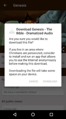 The Bible - Dramatized Audio android App screenshot 7